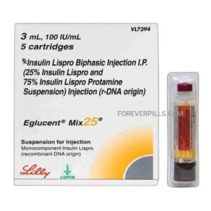 Foreverpills-Eglucent Mix 25 100IUml Suspension for Injection