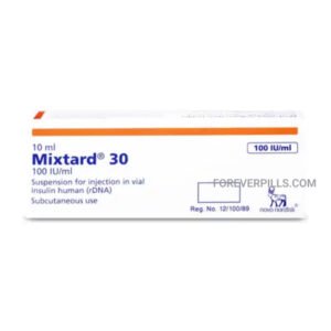 Foreverpills-Mixtard 30 Suspension for Injection 100 IU/ml