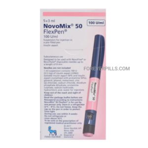 Foreverpills-Novomix 50 Suspension for Injection 100IU ml